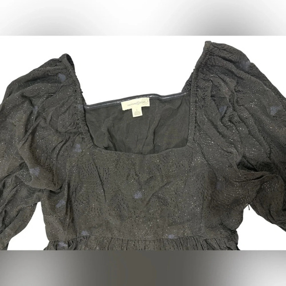 Treasure & Bond Black 3/4 Sleeve Blouse - Picture 2 of 10
